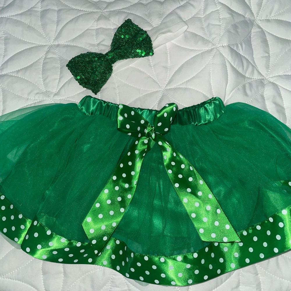 Infant St Patrick’s Day tutu